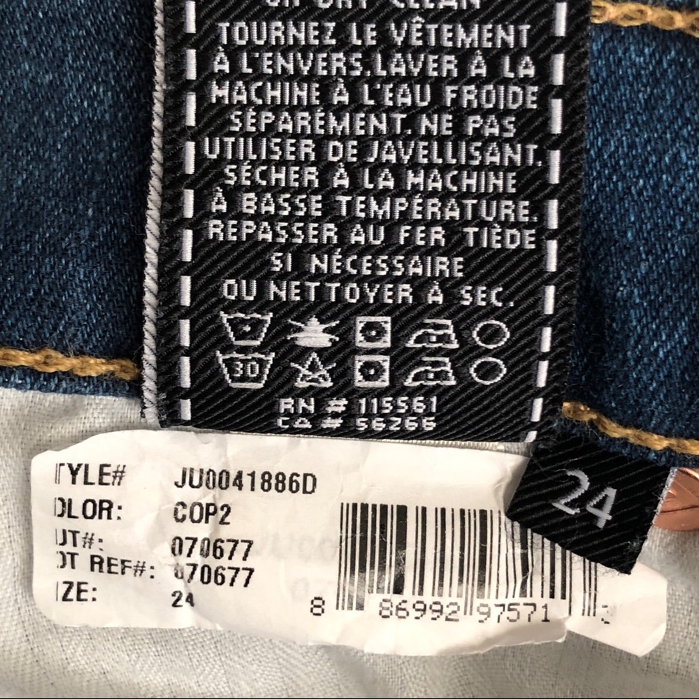 NWT 7 for All Mankind Gwenevere skinny sz 24 - Picture 6 of 8